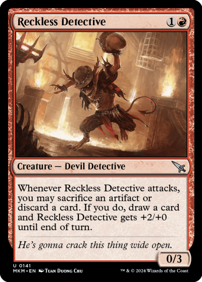 Reckless Detective - Murders at Karlov Manor Spoiler