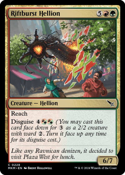 Riftburst Hellion - Murders at Karlov Manor Spoiler