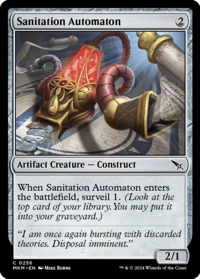 Sanitation Automaton