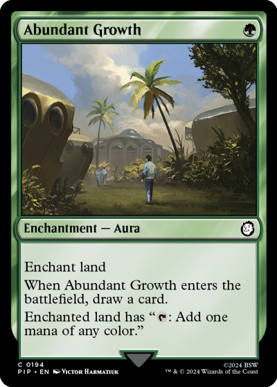 Abundant Growth - Fallout Spoiler