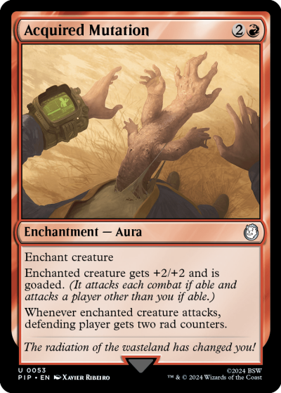 Acquired Mutation - Fallout Spoiler