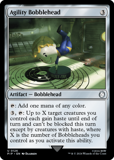 Agility Bobblehead - Fallout Spoiler