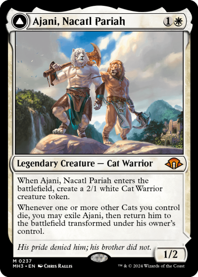 Ajani, Nacatl Pariah - Modern Horizons 3 Spoiler