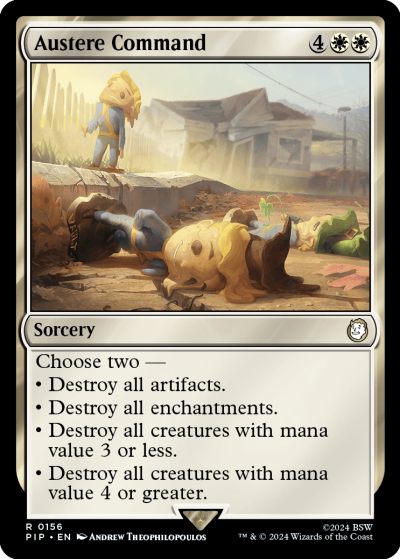 Austere Command - Fallout Spoiler