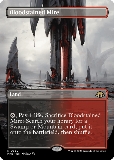 Bloodstained Mire (Variant) - Modern Horizons 3 Spoiler