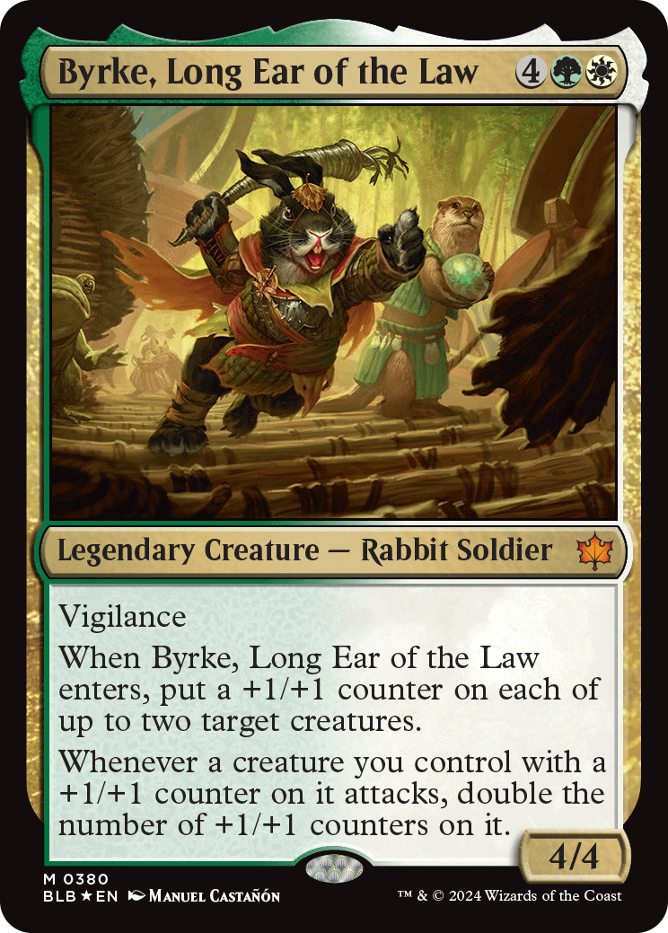 Byrke, Long Ear of the Law from Bloomburrow Spoiler