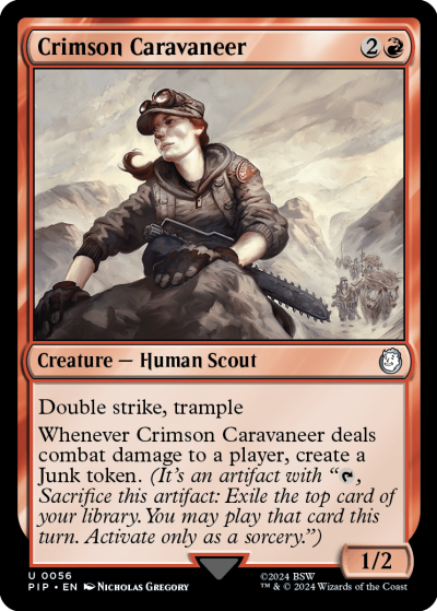 Crimson Caravaneer - Fallout Spoiler