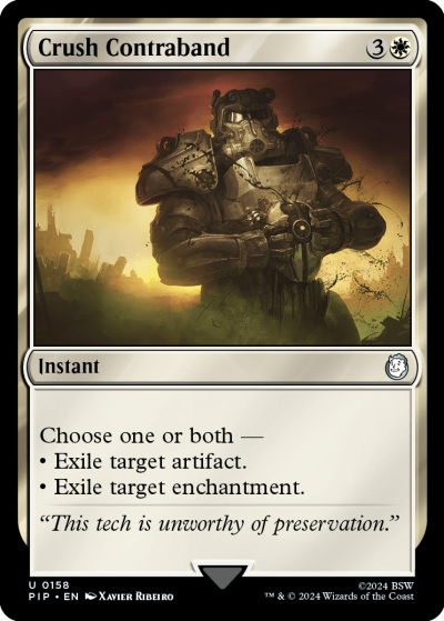 Crush Contraband - Fallout Spoiler