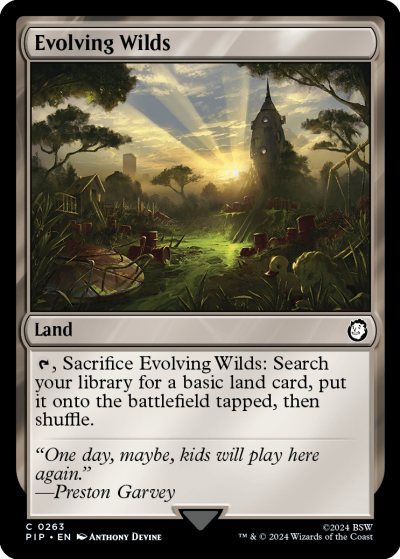 Evolving Wilds - Fallout Spoiler