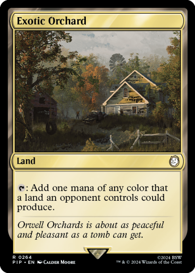 Exotic Orchard - Fallout Spoiler