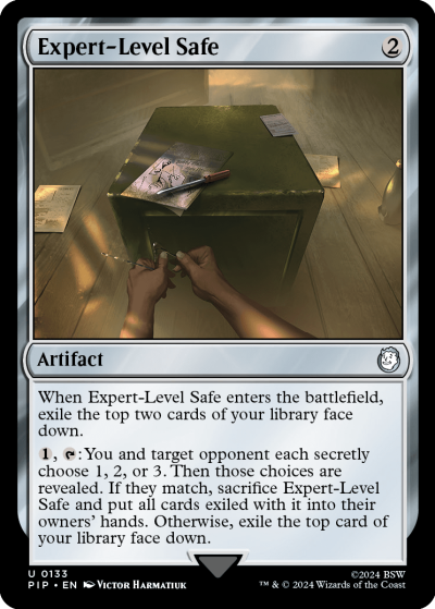 Expert-Level Safe - Fallout Spoiler