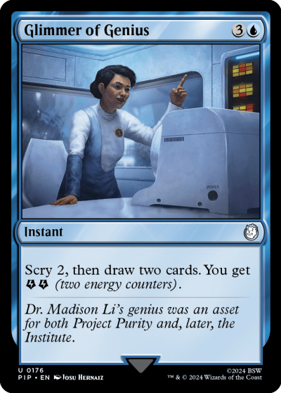 Glimmer of Genius - Fallout Spoiler