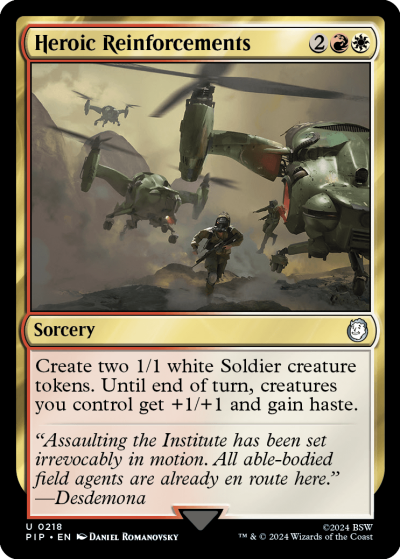 Heroic Reinforcements - Fallout Spoiler