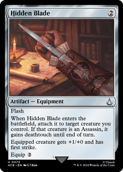 Hidden Blade - Assassin’s Creed Spoiler