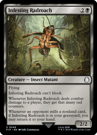 Infesting Radroach - Fallout Spoiler