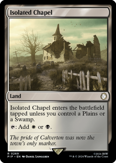 Isolated Chapel - Fallout Spoiler