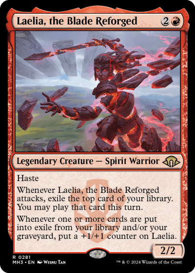 Laelia, the Blade Reforged - Modern Horizons 3 Spoiler