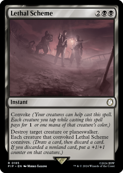 Lethal Scheme - Fallout Spoiler