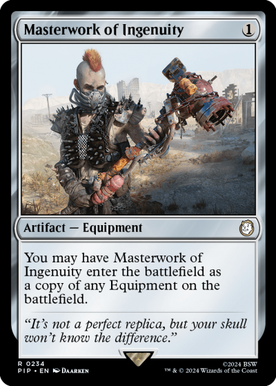 Masterwork of Ingenuity - Fallout Spoiler