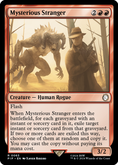 Mysterious Stranger - Fallout Spoiler