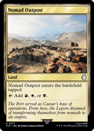 Nomad Outpost - Fallout Spoiler