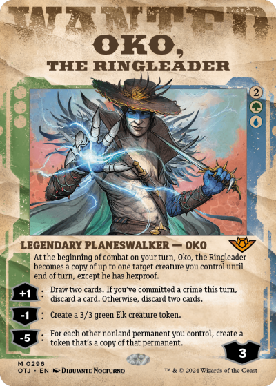Oko, the Ringleader (Variant) - Outlaws of Thunder Junction Spoiler