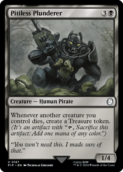 Pitiless Plunderer - Fallout Spoiler