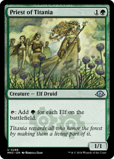 Priest of Titania - Modern Horizons 3 Spoiler