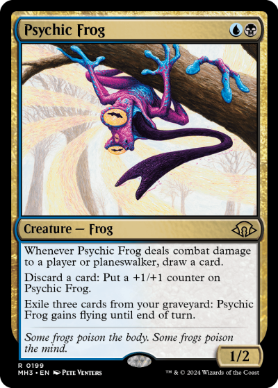 Psychic Frog - Modern Horizons 3 Spoiler