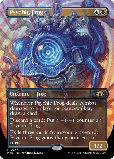 Psychic Frog (Variant) - Modern Horizons 3 Spoiler