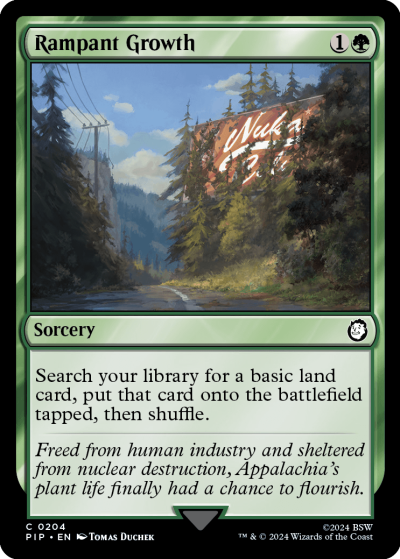 Rampant Growth - Fallout Spoiler