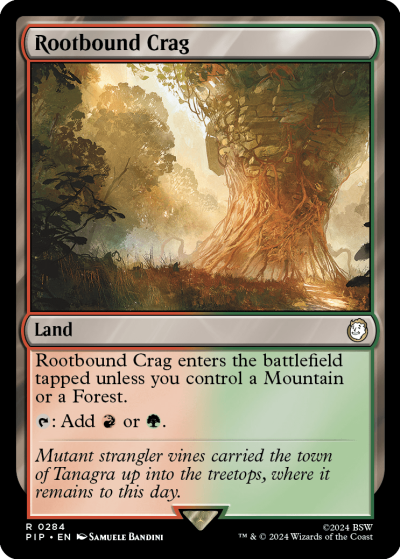 Rootbound Crag - Fallout Spoiler