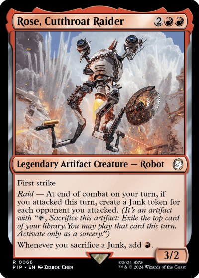 Rose, Cutthroat Raider - Fallout Spoiler