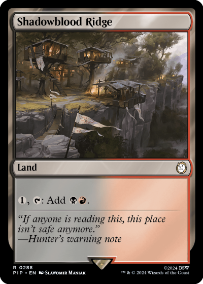 Shadowblood Ridge - Fallout Spoiler