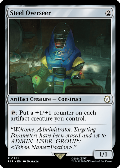 Steel Overseer - Fallout Spoiler