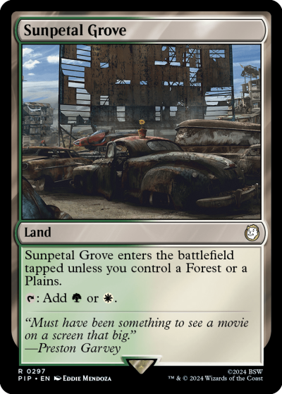 Sunpetal Grove - Fallout Spoiler