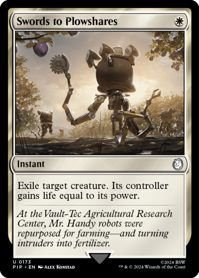 Swords to Plowshares - Fallout Spoiler