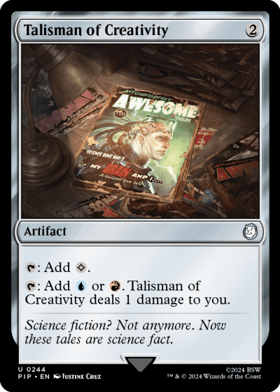 Talisman of Creativity - Fallout Spoiler