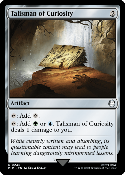 Talisman of Curiosity - Fallout Spoiler