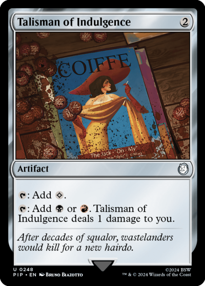 Talisman of Indulgence - Fallout Spoiler