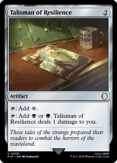 Talisman of Resilience - Fallout Spoiler