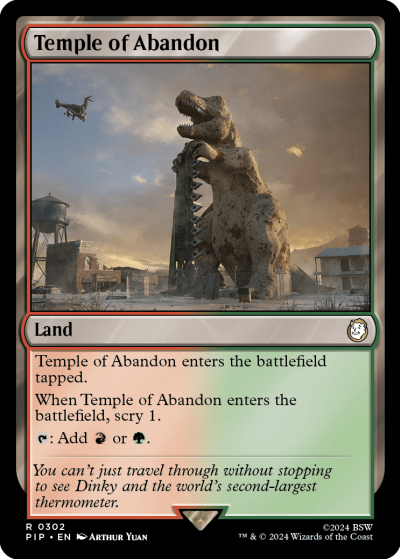 Temple of Abandon - Fallout Spoiler