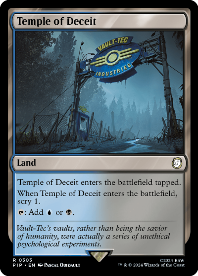 Temple of Deceit - Fallout Spoiler