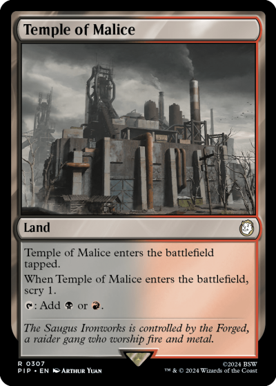 Temple of Malice - Fallout Spoiler