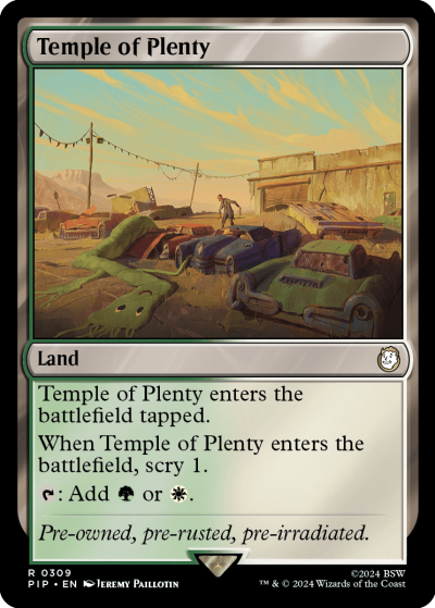 Temple of Plenty - Fallout Spoiler