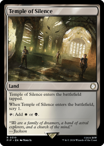 Temple of Silence - Fallout Spoiler