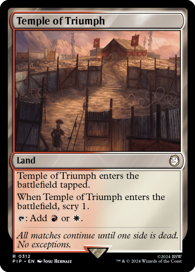 Temple of Triumph - Fallout Spoiler