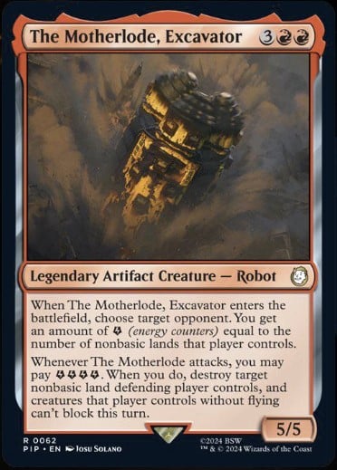 The Motherlode, Excavator