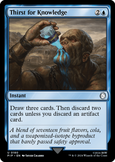 Thirst for Knowledge - Fallout Spoiler