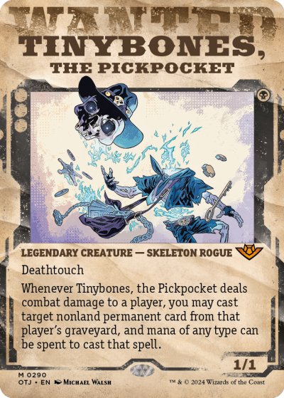 Tinybones, the Pickpocket (Variant) - Outlaws of Thunder Junction Spoiler